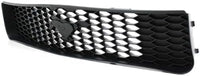 Front Upper & Lower Grille Plastic Direct Replacement Compatible With 2005-2009 Ford Mustang FO1036115 FO1200421 7R3Z17K945AB 6R3Z8200AA