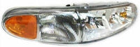 Set Of 2 Front Head Light Assembly Halogen Left Driver & Right Passenger Side Direct Replacement Compatible With 1997-2005 Buick Century / 1997-2004 Regal GM2503183 GM2502183