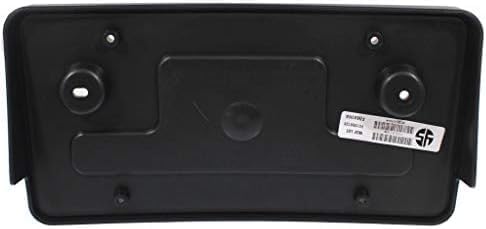 Front License Plate Bracket Primed Plastic Direct Replacement Compatible with 2010-2012 Ford Mustang FO1068128 AR3Z17A385AA