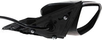 Front Power Mirror Manual Folding Heated Primed Right Passenger Side Direct Replacement Compatible With 2016-2021 Honda Civic HO1321284 76208TBCA03ZA-PFM 76208TBGA02ZA-PFM