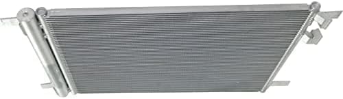 Front AC Condenser Aluminum Core Direct Replacement Compatible With 2015-2020 Audi A3 / S3 / 2016-2018 A3 Sportback E-Tron AU3030137 5Q0816411BF