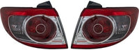 Set Of 2 Tail Light Outer Assembly Right Passenger & Left Driver Side Direct Replacement Compatible With 2010-2012 Hyundai Santa Fe HY2805117 HY2804117 924020W500 924010W500