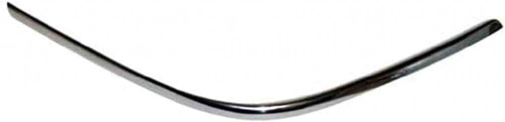 Front Bumper Molding Chrome Right Passenger Side Direct Replacement Compatible With1998-2002 Lincoln Town Car FO1059273 F8VZ17K833BA