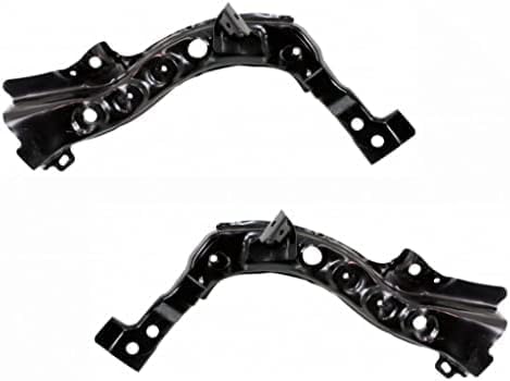 Set Of 2 Front Radiator Support Assembly Steel Left Driver & Right Passenger Side Direct Replacement Compatible With 2007-2008 Infiniti G35 / 2008-2013 G37 IN1225105 IN1225106