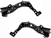 Set Of 2 Front Radiator Support Assembly Steel Left Driver & Right Passenger Side Direct Replacement Compatible With 2007-2008 Infiniti G35 / 2008-2013 G37 IN1225105 IN1225106