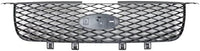 Front Grille Assembly Dark Gray Shell And Insert Direct Replacement Compatible With 2005-2007 Ford Freestyle FO1200480 5F9Z8200AAA
