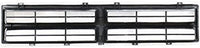 Front Grille Insert Silver Plastic Direct Replacement Compatible With 1986-1990 Dodge Full Size Pickup CH1200107 4249803