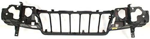 Front Header Panel Headlight Mounting Panel Plastic Direct Replacement Compatible With 1999-2003 Jeep Grand Cherokee CH1220116 55155498AB