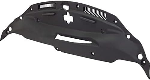 Front Radiator Support Cover Plastic Direct Replacement Compatible With 2017 Lexus IS200t / 2018-2020 IS300 LX1224117 5329553070