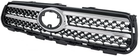 Front Grille Assembly Primed Shell And Insert With Chrome Molding Plastic Direct Replacement Compatible With 2006-2008 Toyota RAV4 TO1200292 5310142180