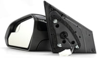 Front Power Mirror Heated Manual Folding Primed Plastic Left Driver Side Direct Replacement Compatible With 2015-2019 Hyundai Sonata HY1320203 87610C2000