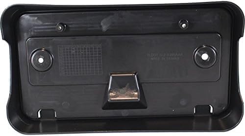Front License Plate Bracket Primed Plastic Direct Replacement Compatible with 2006-2010 Ford Explorer FO1068127 6L2Z17A385AAA