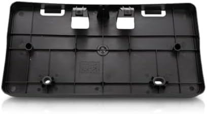 Front License Plate Bracket Textured Plastic Direct Replacement Compatible with 2012-2014 Toyota Camry TO1068117 5211406160