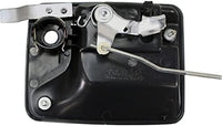 Set of 2 Front Exterior Door Handle Textured Black Left Driver & Right Passenger Side Direct Replacement Compatible with 1999-2016 Ford F-Series Super Duty / 2000-2005 Excursion