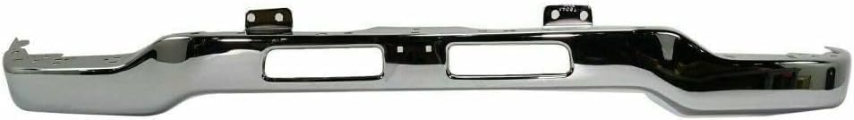 AUTOS PARTS PLUS Front Bumper Chrome Steel With Brackets + Lower Valance Primed + Fog Lights Left & Right Side Direct Replacement Compatible With 2003-2006 GMC Sierra 1500 2500 HD 3500 GM2592154