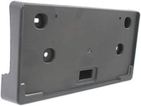 Front License Plate Bracket Textured Plastic Direct Replacement Compatible with 2011-2014 Chevrolet Cruze GM1068145 95094483