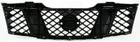 Front Grille Chrome Shell With Black Insert Direct Replacement Compatible With 2005-2007 Nissan Pathfinder / 2005-2008 Frontier NI1200217 62310EA700