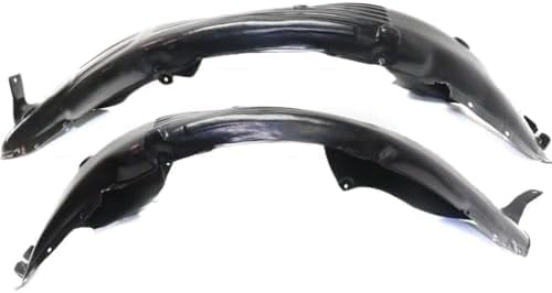 Set of 2 Front Fender Liner Right Passenger & Left Driver Side Direct Replacement Compatible with 2015-2017 Hyundai Sonata HY1249154 HY1248154 86812C2000 86811C2000