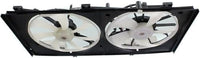 Front Radiator Dual Fan Assembly Plastic Direct Replacement Compatible with 2005-2018 Toyota Avalon / 2009-2016 Venza / 2007-2017 Camry / 2007-2018 Lexus ES350 LX3115113