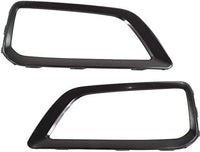 Set Of 2 Front Headlight Bezel Plastic Right Passenger & Left Driver Side Direct Replacement Compatible With 2018-2021 Hyundai Kona HY1039135 HY1038135 86564J9000 86563J9000