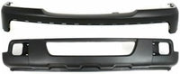 Front Bumper Upper Cover Primed + Lower Valance Panel Textured Direct Replacement Compatible With 2006-2007 Ford Ranger FO1000608 FO1095218 6L5Z17D957BAPTM 6L5Z17626AAA