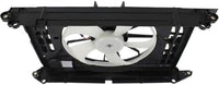 Front Radiator Cooling Fan Assembly Plastic Direct Replacement Compatible with 2009-2013 Toyota Corolla TO3115156 167110T040-PFM