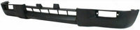 Front Bumper Chrome Steel + Lower Valance Panel Textured + Signal Lamp Left Driver & Right Passenger Side Direct Replacement Compatible With 1995-1997 Toyota Tacoma TO1002156