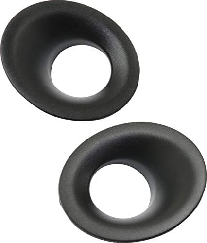 Set Of 2 Front Fog Light Molding Textured Left Driver & Right Passenger Side Direct Replacement Compatible With 2015-2022 Dodge Challenger CH1038177 CH1039177 68259663AA 68259662AA