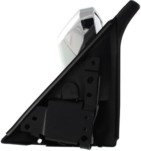 Set Of 2 Front Mirror Manual Adjust & Folding Non-Heated Chrome Left Driver & Right Passenger Side Direct Replacement Compatible With 1982-1993 Chevrolet S10 Pickup / 1983-1994 Blazer