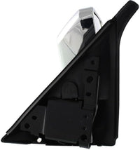 Set Of 2 Front Mirror Manual Adjust & Folding Non-Heated Chrome Left Driver & Right Passenger Side Direct Replacement Compatible With 1982-1993 Chevrolet S10 Pickup / 1983-1994 Blazer