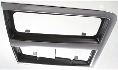Set Of 2 Front Head Light Bezel Left Driver & Right Passenger Side Direct Replacement Compatible With 1989 R2500 / 1989-1991 R3500 GM2513162 GM2512161 15628670 15628669