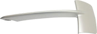 Set of 2 Front Bumper Molding Primed Left Driver & Right Passenger Side Direct Replacement Compatible with 2014-2018 BMW X5 BM1039152 BM1038152 51117303114 51117303113