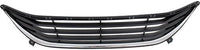 Front Bumper Grille Textured Shell with Chrome Insert Direct Replacement Compatible With 2011-2013 Hyundai Elantra HY1036115 865603Y000