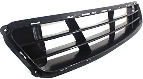 Front Bumper Lower Grille Plastic Without Adaptive Cruise Control Direct Replacement Compatible With 2009-2010 Hyundai Genesis HY1036117 865613M000