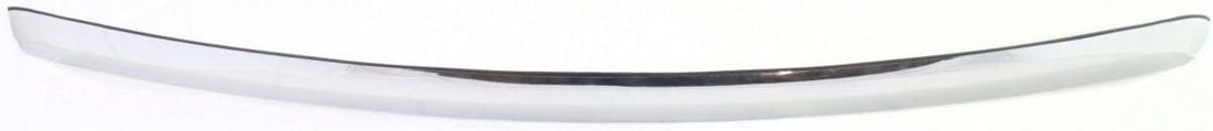 Front Hood Molding Chrome Direct Replacement Compatible With 2007-2013 GMC Sierra 1500 GM1235109 10385156