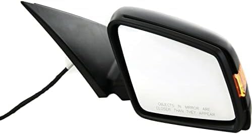 Front Power Mirror Manual Folding Heated Primed Right Passenger Side Direct Replacement Compatible With 2012-2014 Mercedes Benz C-Class 2048101876