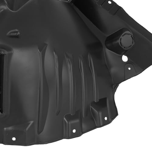 Set Of 2 Front Section Fender Liner Plastic Left Driver & Right Passenger Side Direct Replacement Compatible With 2010-2013 Mercedes Benz E-Class MB1248158 MB1249158