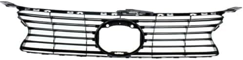 Front Grille Painted Gray Shell And Insert Plastic Direct Replacement Compatible With 2013-2015 Lexus GS450h / 2013-2016 GS350 LX1200141 5311130D90