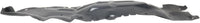 Front Fender Liner Left Driver Side Direct Replacement Compatible With 1998-2004 Isuzu Rodeo / 1998-2002 Honda Passport IZ1248101 8972404620
