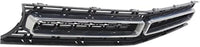 Front Grille Textured Shell And Insert With Chrome Molding Direct Replacement Compatible With 2015-2022 Dodge Challenger CH1200389 68259754AD