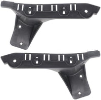 Set of 2 Front Bumper Bracket Plastic Left Driver & Right Passenger Side Direct Replacement Compatible with 2008-2015 Cadillac CTS GM1043112 GM1042112 20831754 20831753