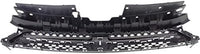 Front Grille Textured Shell And Insert Direct Replacement Compatible With 2013-2016 Dodge Dart CH1200378 68081408AE