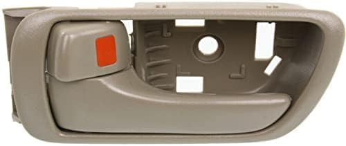 Set of 4 Front Or Rear Interior Door Handle Without Door Lock Hole Left Driver & Right Passenger Side Direct Replacement Compatible with 2002-2006 Toyota Camry IDH010068 IDH010067