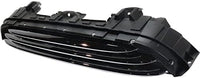 Front Grille Textured Shell And Insert Plastic With Chrome Molding Direct Replacement Compatible With 2014-2021 Mini Cooper MC1200105 51137335529