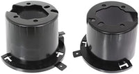 Set of 2 Front Fog Light Bracket Plastic Right Passenger & Left Driver Side Direct Replacement Compatible with 2011-2013 Dodge Durango CH2603101 CH2602101 68089178AB 68089179AB