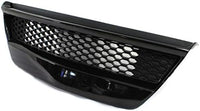 Front Bumper Grille Primed Plastic With Fog Light Holes Direct Replacement Compatible With 2010-2013 Kia Forte Koup KI1036108 865601M310