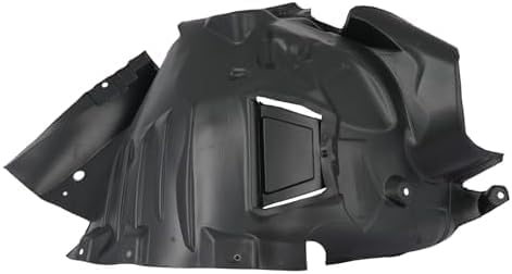 Set Of 2 Front Section Fender Liner Plastic Left Driver & Right Passenger Side Direct Replacement Compatible With 2010-2013 Mercedes Benz E-Class MB1248158 MB1249158