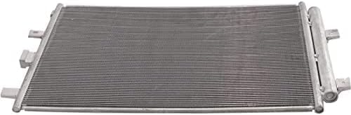 Front AC Condenser Aluminum Core Direct Replacement Compatible With 2019-2024 Ford Edge / 2019-2023 Lincoln Nautilus FO3030271 K2GZ19712C K2GZ19712B