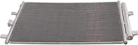 Front AC Condenser Aluminum Core Direct Replacement Compatible With 2019-2024 Ford Edge / 2019-2023 Lincoln Nautilus FO3030271 K2GZ19712C K2GZ19712B
