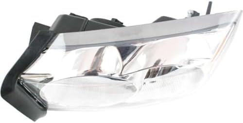 Set Of 2 Front Headlight Assembly With Chrome Interior Right Passenger & Left Driver Side Direct Replacement For 2005-2007 Dodge Dakota CH2502159 CH2503159 55077607AB 55077606AB